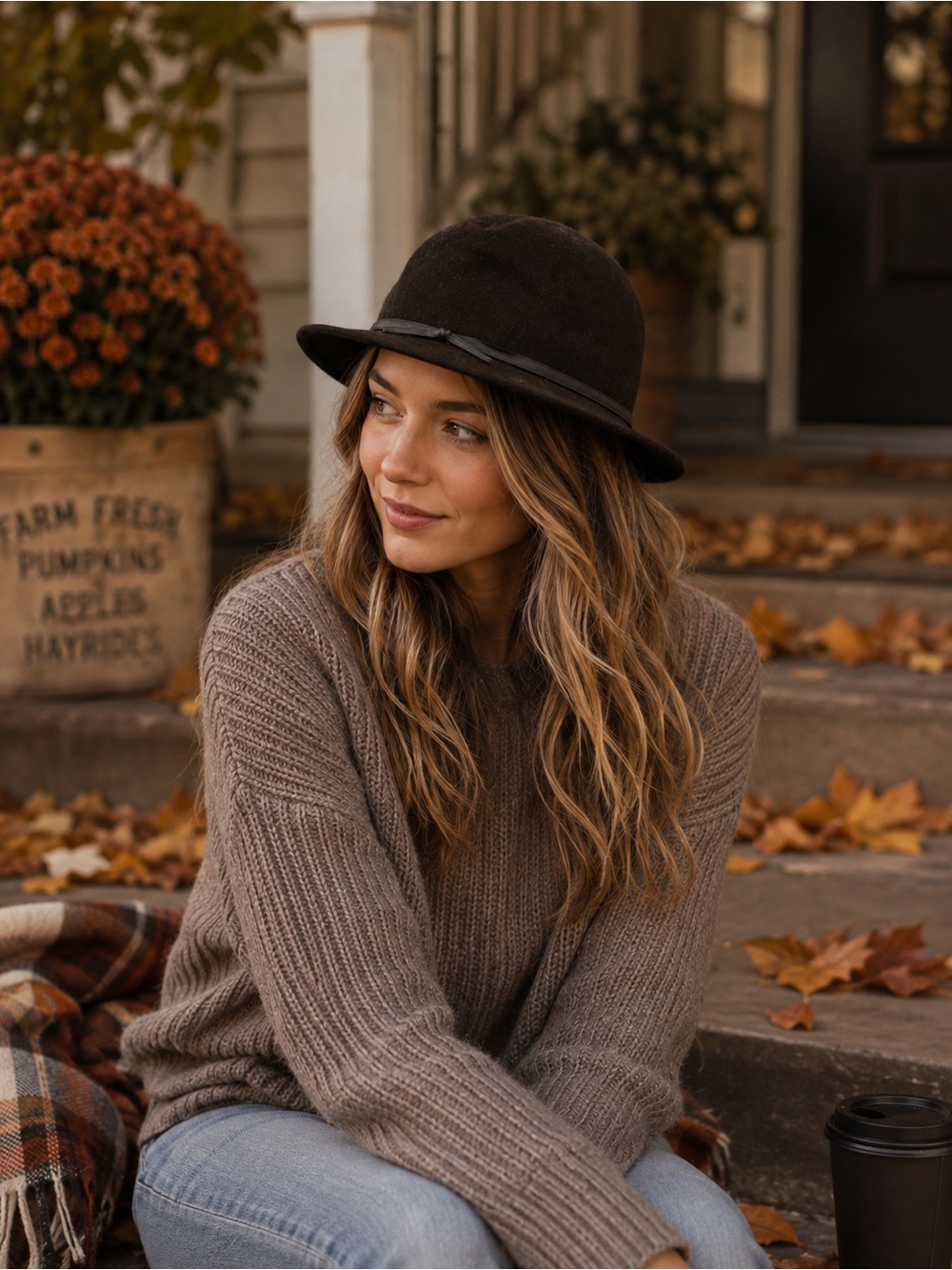 Vintage 100% Wool Hat